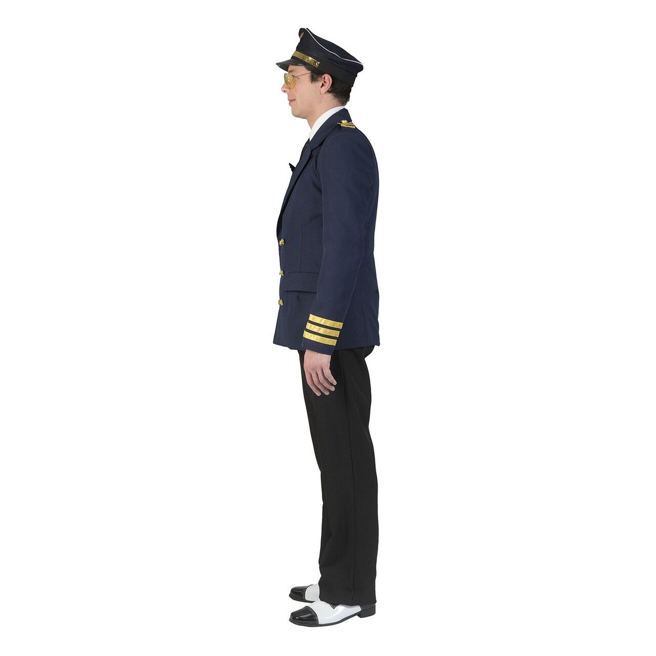 Op deze afbeelding zie je een Kostuums, van het merk Funny Fashion. Jas Piloot Airbus Man