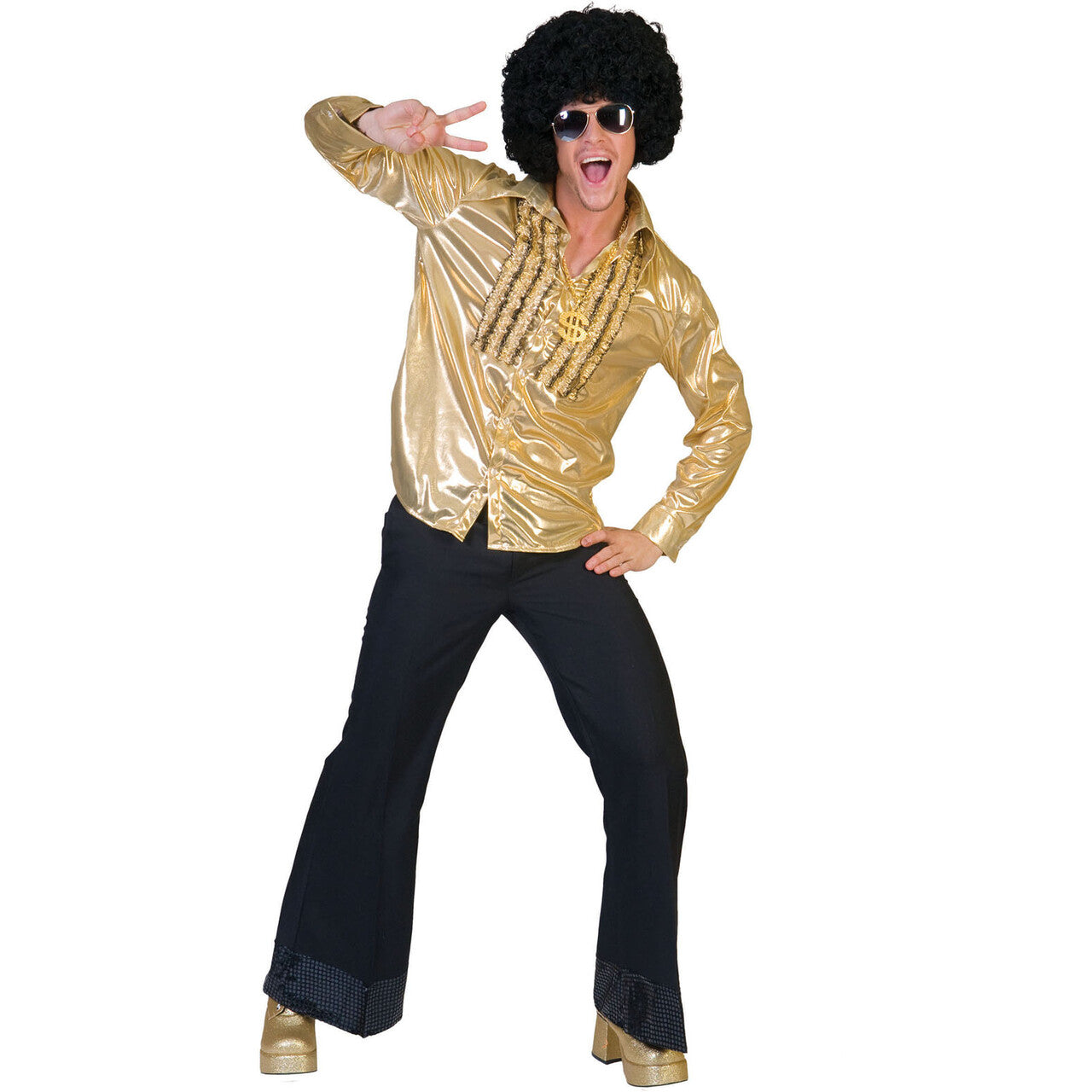 Op deze afbeelding zie je een Accessoires, van het merk Funny Fashion. Mega Fout Gouden Patser
