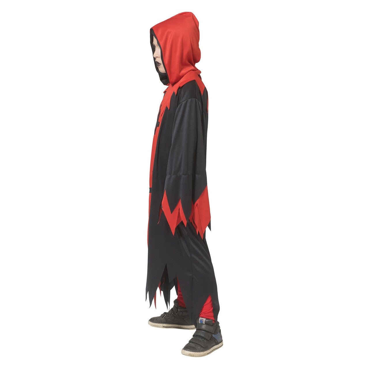 Op deze afbeelding zie je een Kostuums, van het merk Funny Fashion. Duistere Voodoo Demon Kind Kostuum