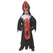 Op deze afbeelding zie je een Kostuums, van het merk Funny Fashion. Horror Paus Duistere Religie Kind Kostuum