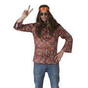 Op deze afbeelding zie je een Kostuums, van het merk Funny Fashion. Seventies Shirt San Francisco Man