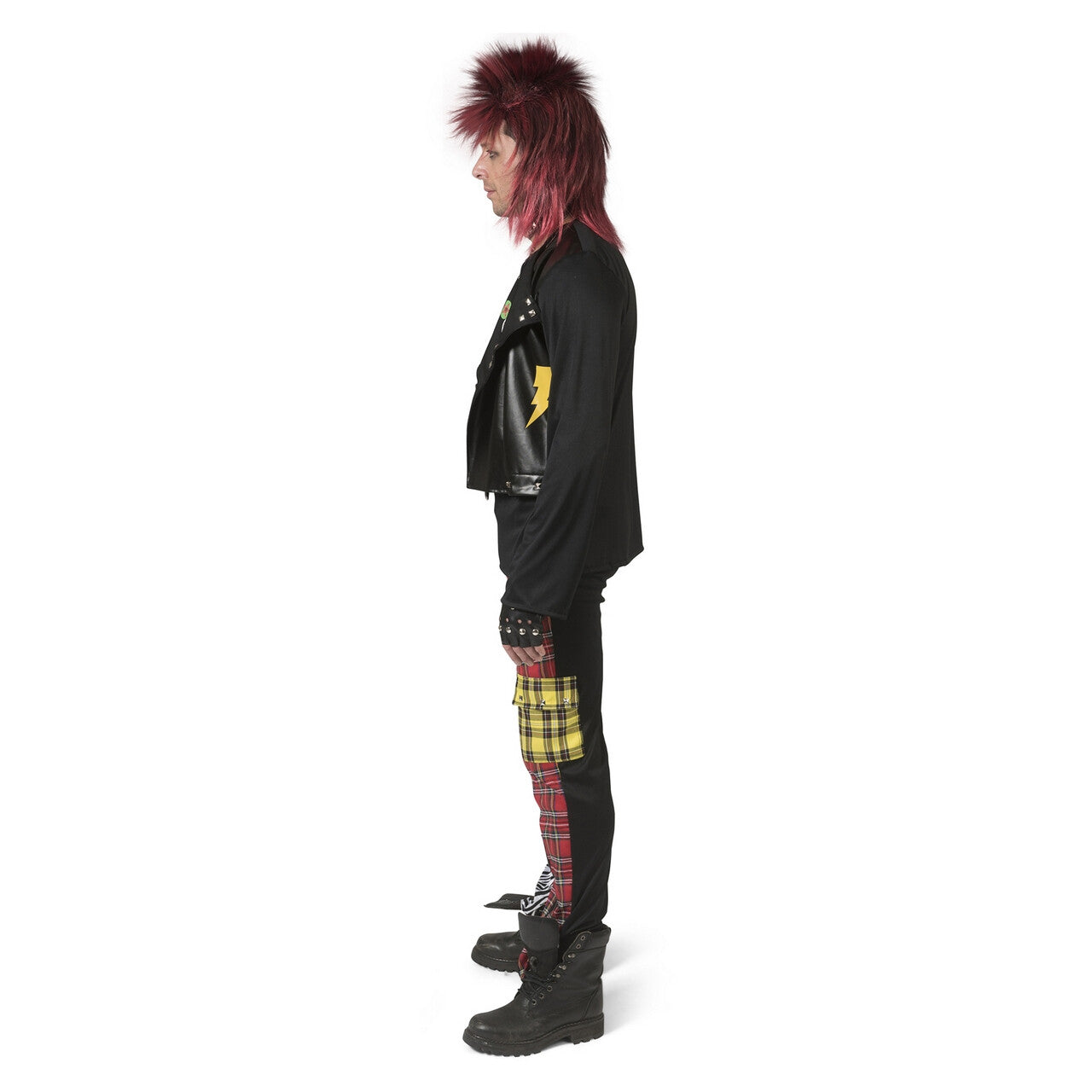 Op deze afbeelding zie je een Kostuums, van het merk Funny Fashion. Luidruchtige Punk Sid Man Kostuum