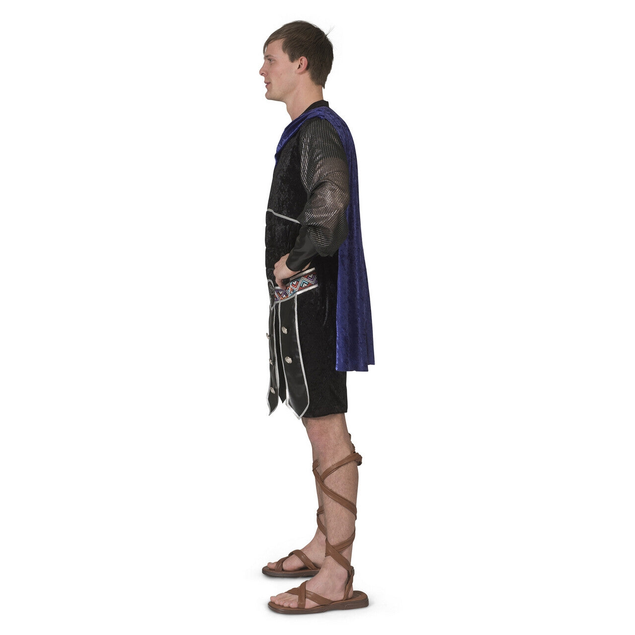 Op deze afbeelding zie je een Kostuums, van het merk Funny Fashion. Heldhaftige Klassieke Romeinse Strijder Man Kostuum