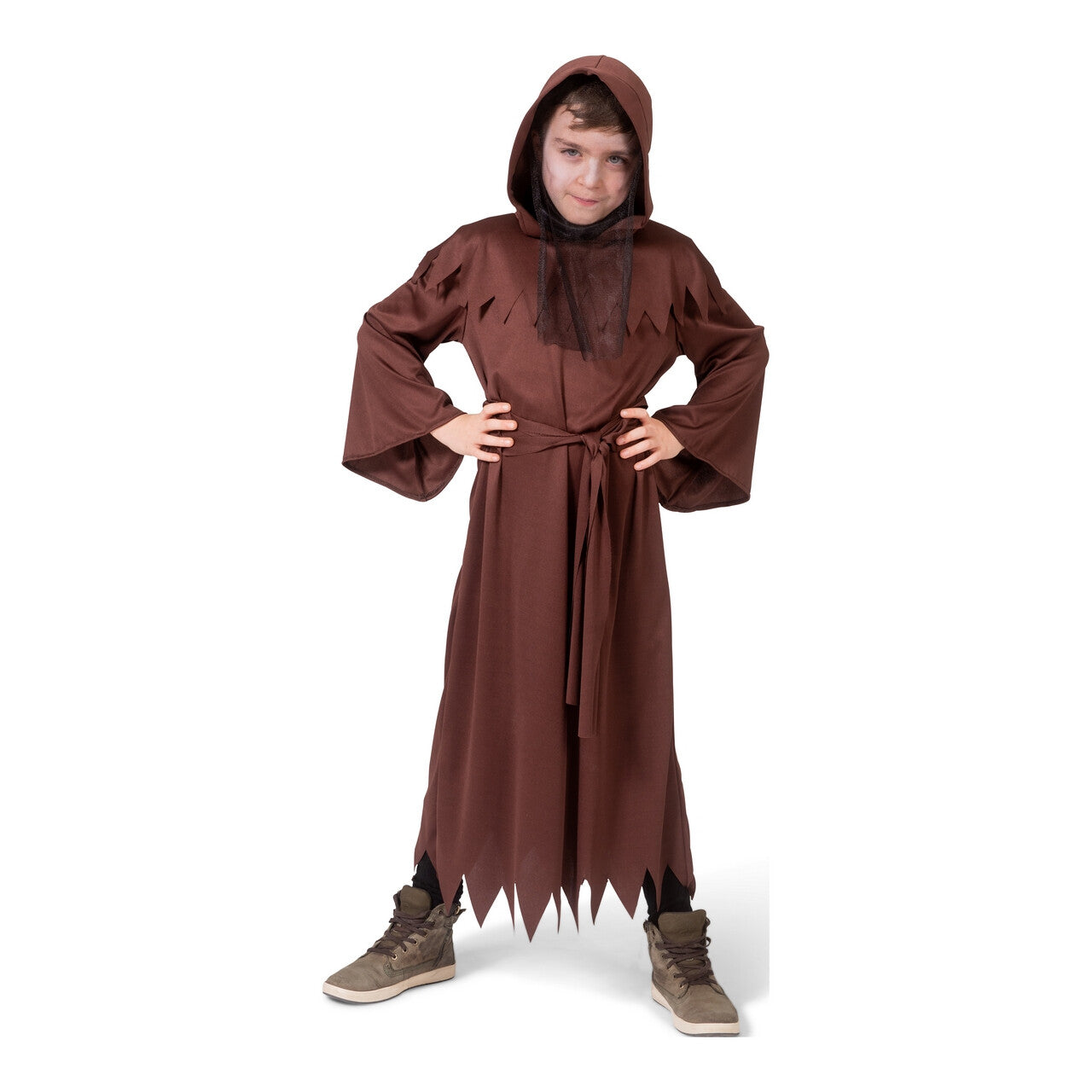 Op deze afbeelding zie je een Kostuums, van het merk Funny Fashion. Al Te Veel Bloed Vergoten Bruine Beul Kind Kostuum