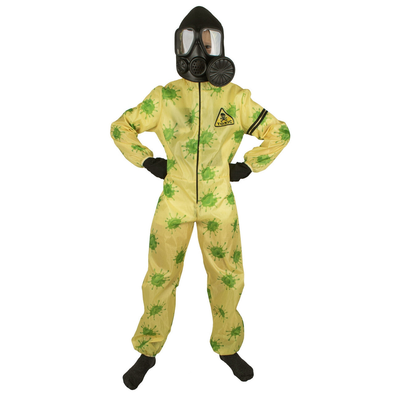 Op deze afbeelding zie je een Kostuums, van het merk Funny Fashion. Virusbestrijder Kind Kind Kostuum