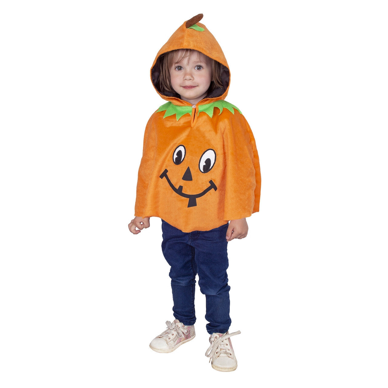 Op deze afbeelding zie je een Kostuums, van het merk Funny Fashion. Pom Pom Poentje Kind Kostuum