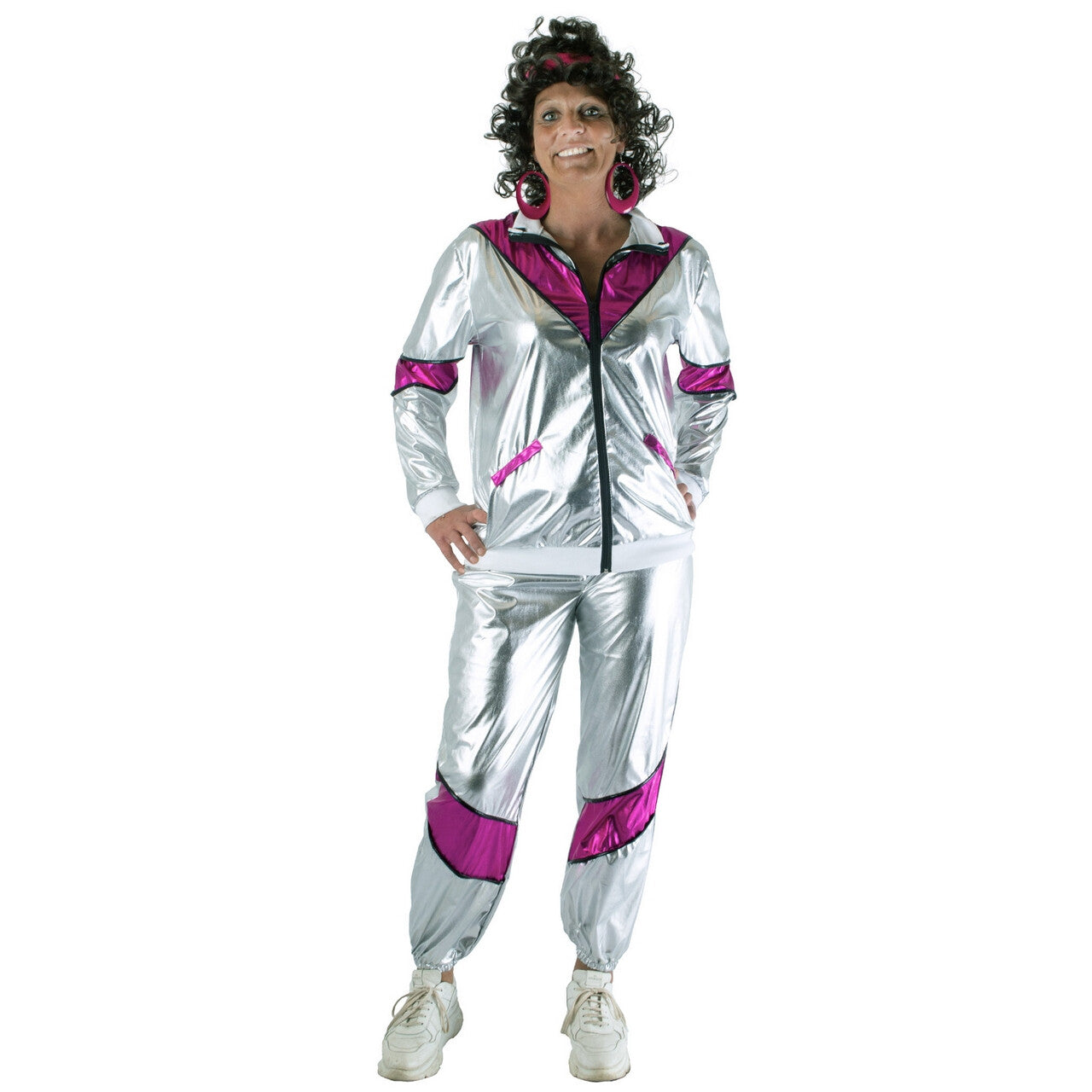 Op deze afbeelding zie je een Kostuums, van het merk Funny Fashion. Lekker Fout Dansend De Ruimte In Vrouw Kostuum
