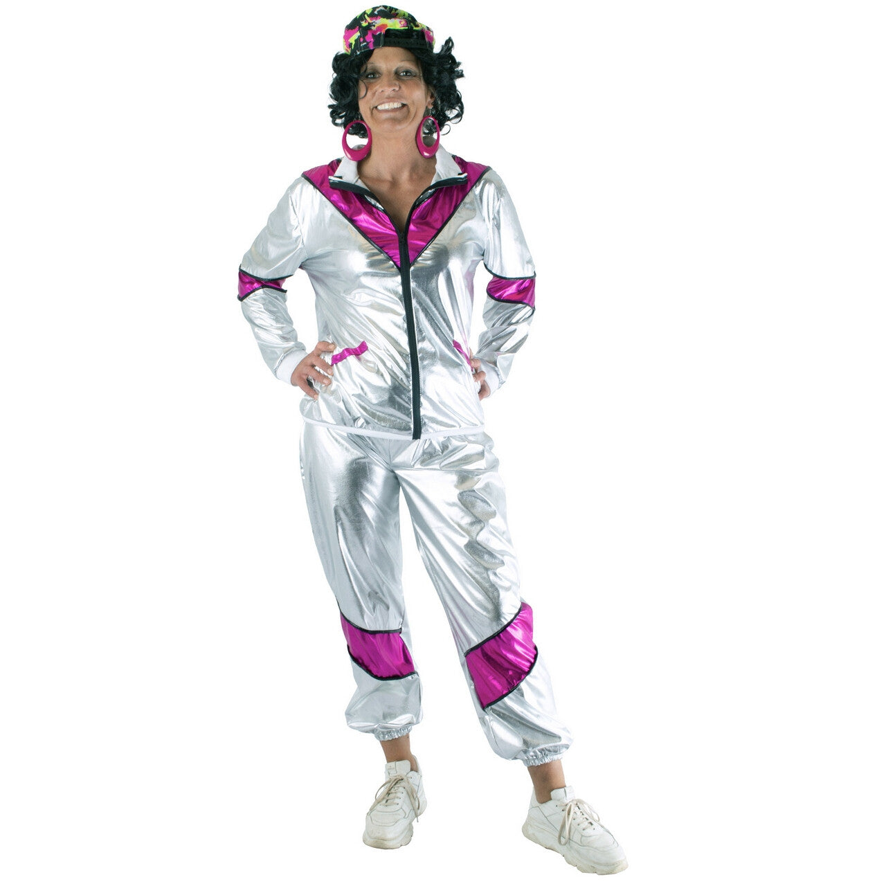 Op deze afbeelding zie je een Kostuums, van het merk Funny Fashion. Lekker Fout Dansend De Ruimte In Vrouw Kostuum