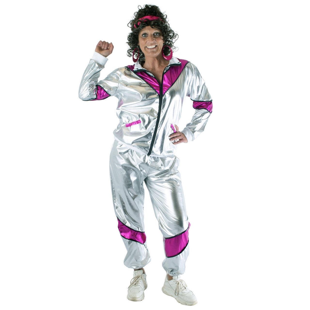 Op deze afbeelding zie je een Kostuums, van het merk Funny Fashion. Lekker Fout Dansend De Ruimte In Vrouw Kostuum