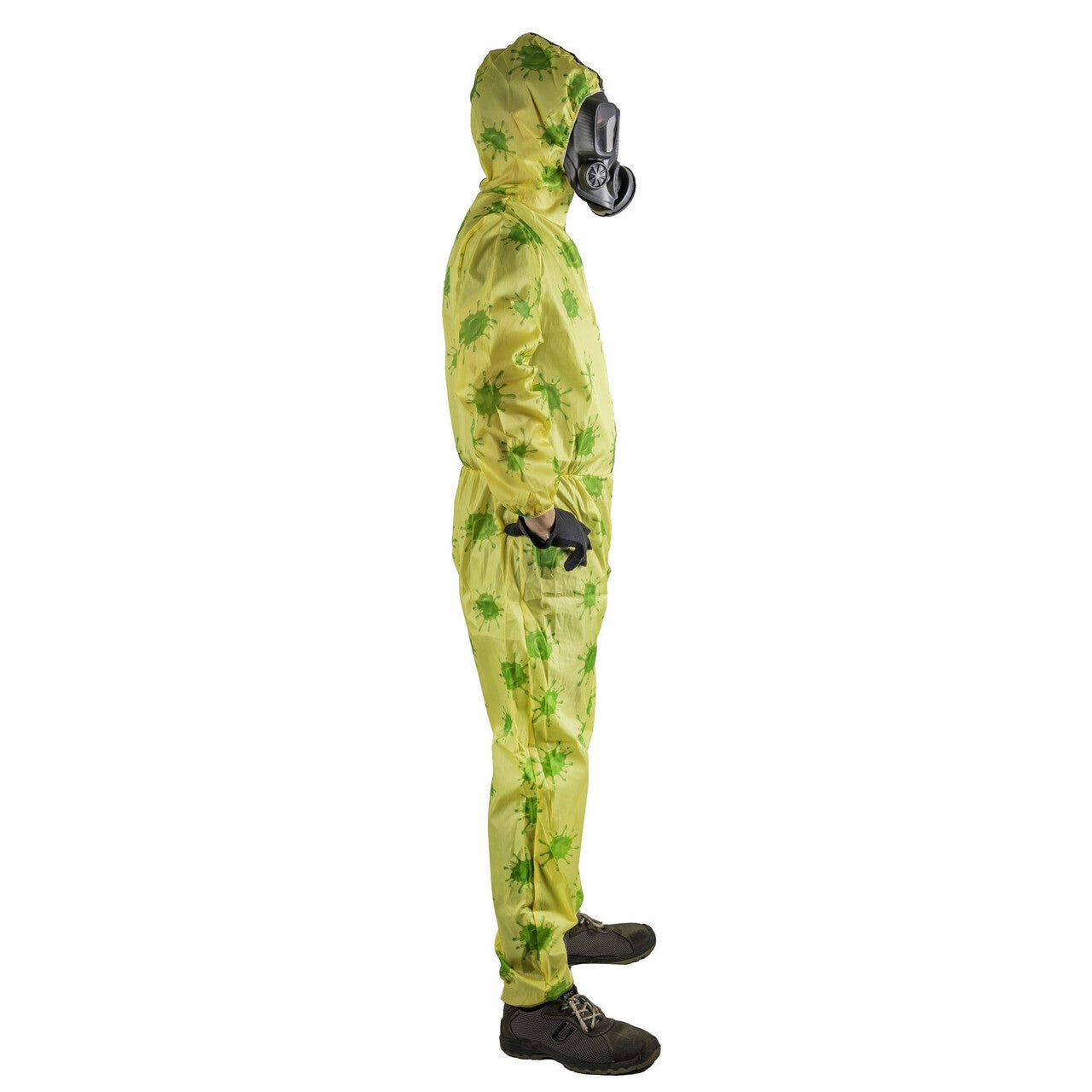 Op deze afbeelding zie je een Kostuums, van het merk Funny Fashion. Gemeen Virus Onderzoeker Man Kostuum