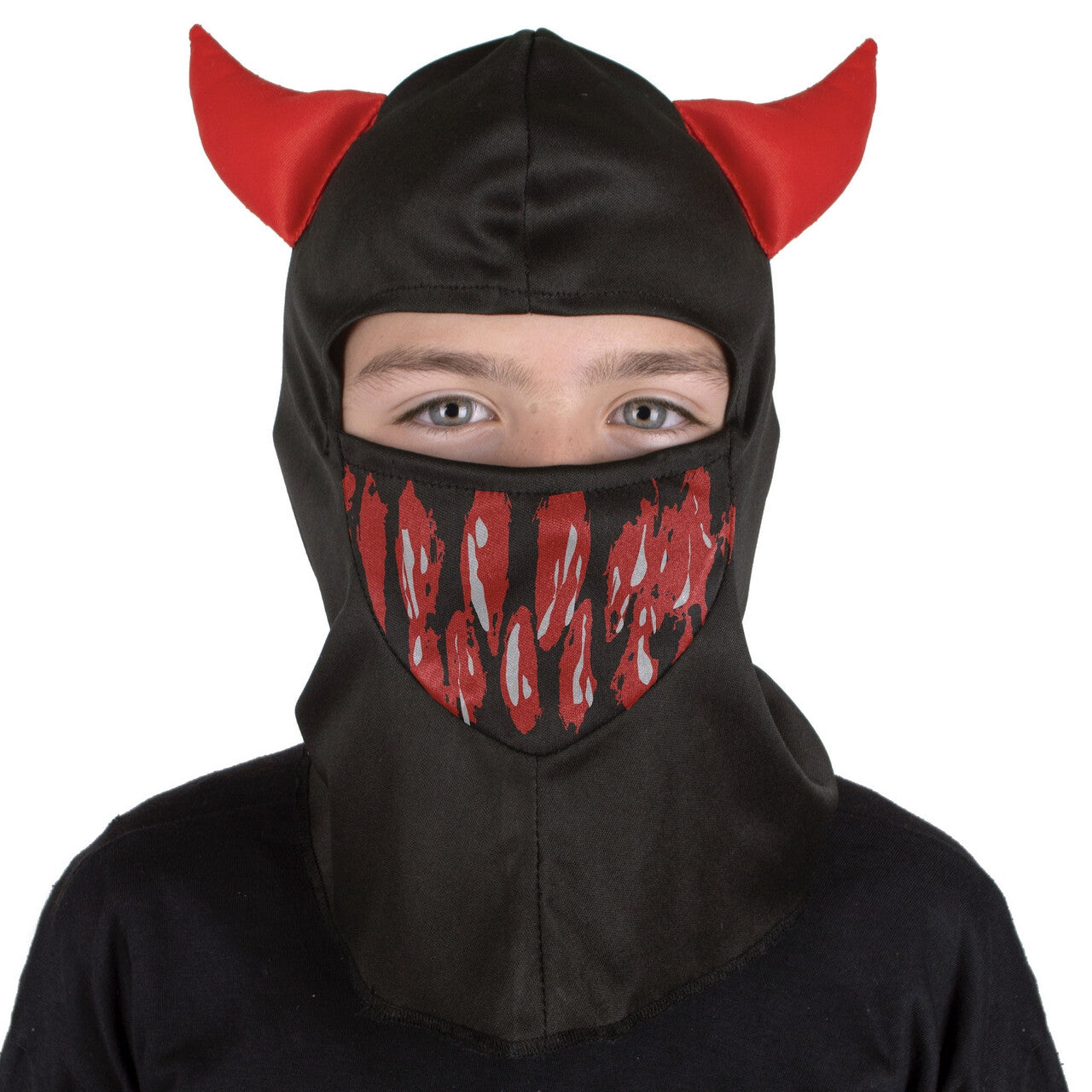 Op deze afbeelding zie je een Accessoires, van het merk Funny Fashion. Damian De Duivel Bivakmuts
