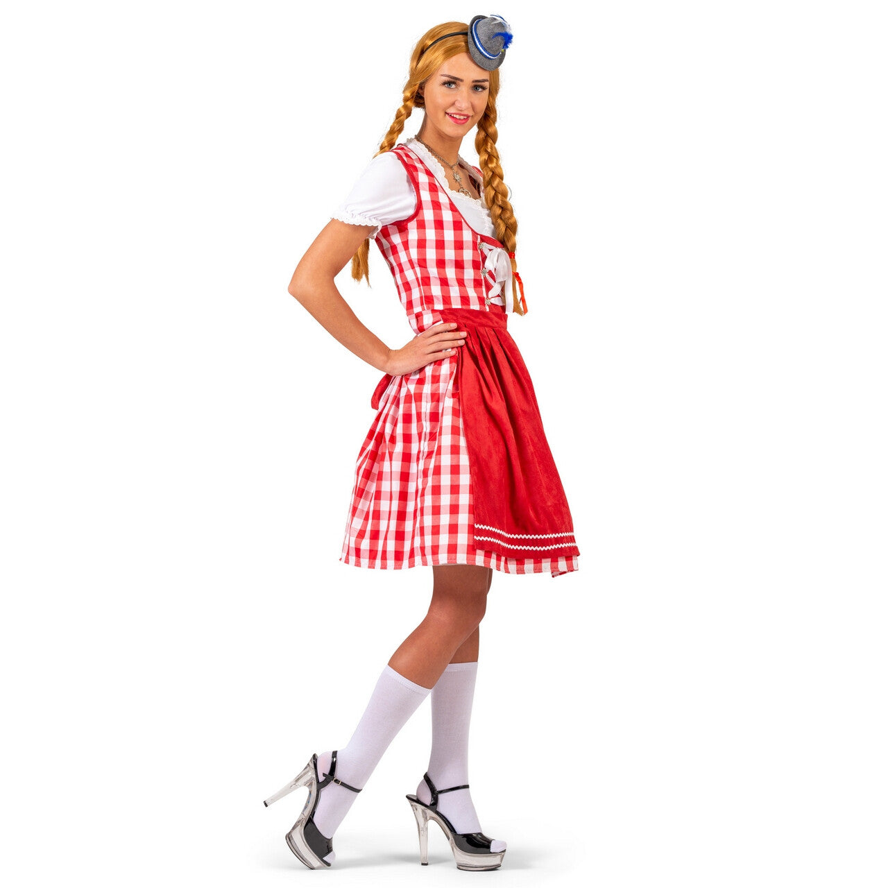 Op deze afbeelding zie je een Kostuums, van het merk Funny Fashion. Schattige Beierse Odette Vrouw Kostuum