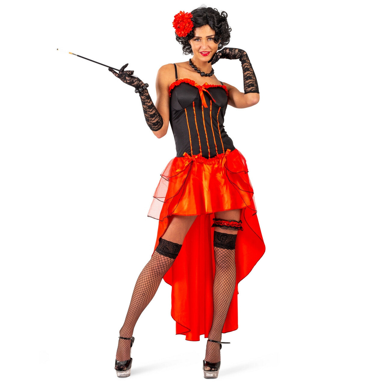 Op deze afbeelding zie je een Kostuums, van het merk Funny Fashion. Cheeky Lady Van De Jaren 20 Briana Vrouw Kostuum