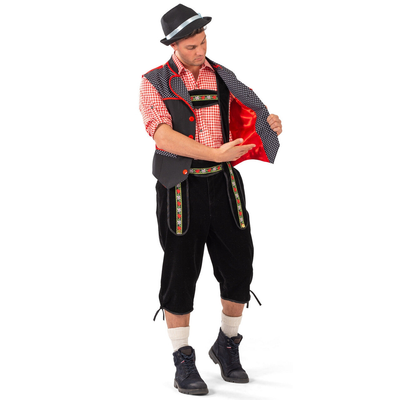 Op deze afbeelding zie je een Kostuums, van het merk Funny Fashion. Liefde Voor Bier Vest Man