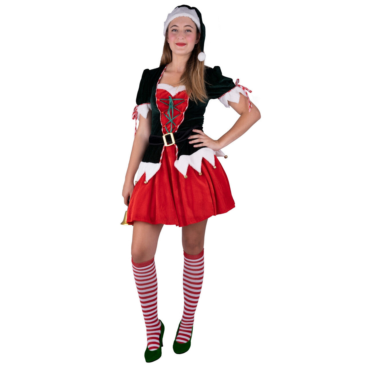 Op deze afbeelding zie je een Kostuums, van het merk Funny Fashion. Christie Mary Xmas Vrouw Kostuum