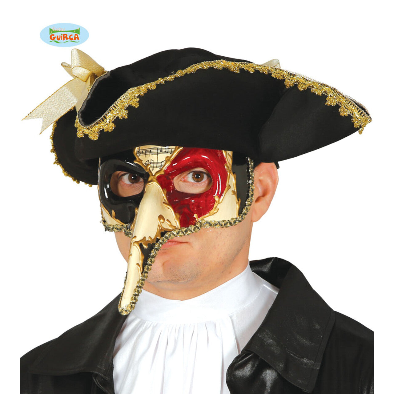 Op deze afbeelding zie je een Accessoires, van het merk Guirca. Oogmasker Met Muziek Lange Neus