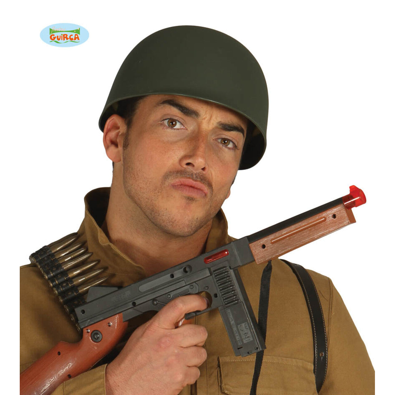 Op deze afbeelding zie je een Accessoires, van het merk Guirca. Pothelm Amerikaanse Militair