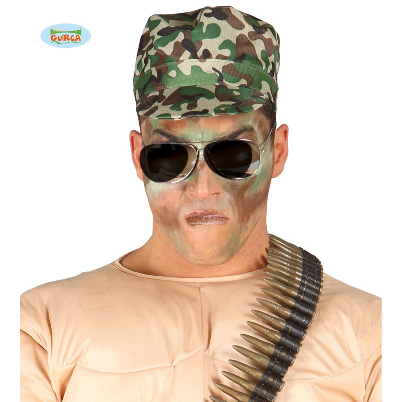 Op deze afbeelding zie je een Accessoires, van het merk Guirca. Camouflage Cap Vietnam