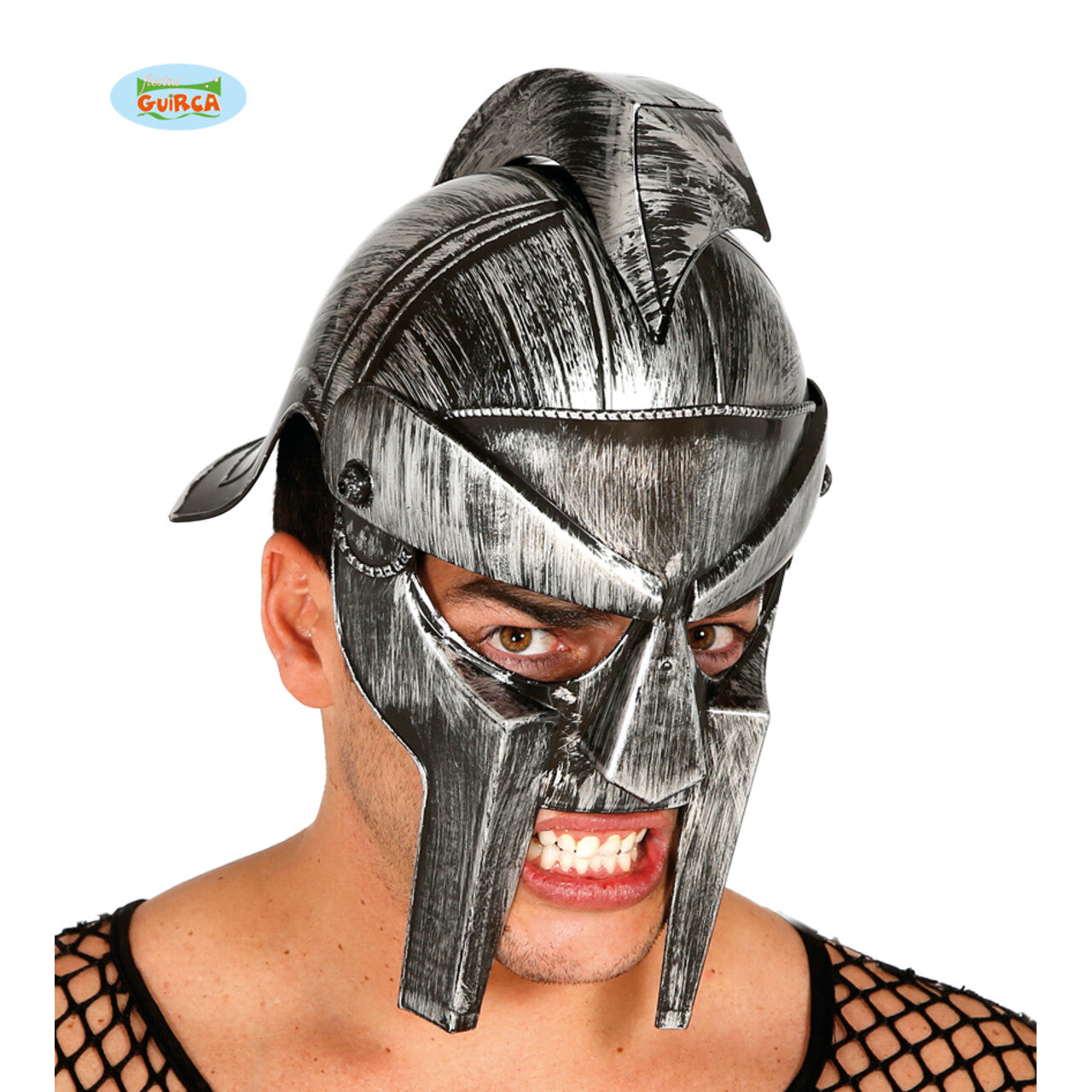 Op deze afbeelding zie je een Accessoires, van het merk Guirca. Helm Agressieve Gladiator