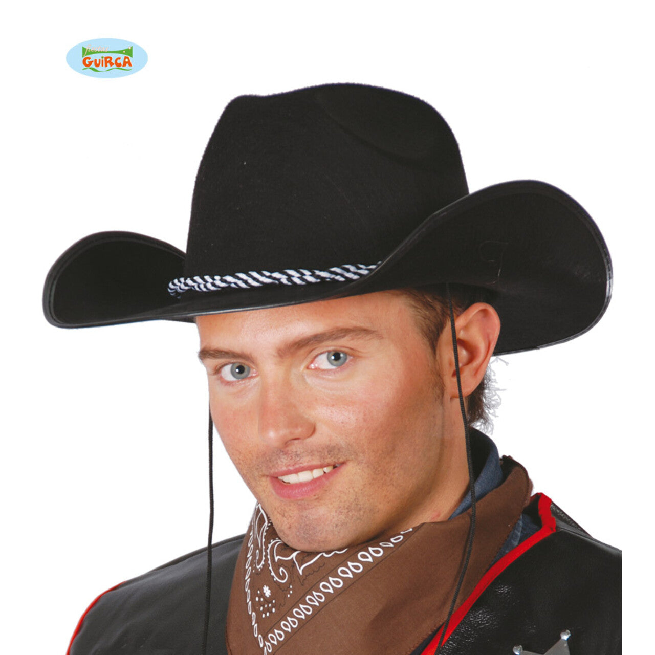 Op deze afbeelding zie je een Accessoires, van het merk Guirca. Cowboy Hoed Rodeo El Paso