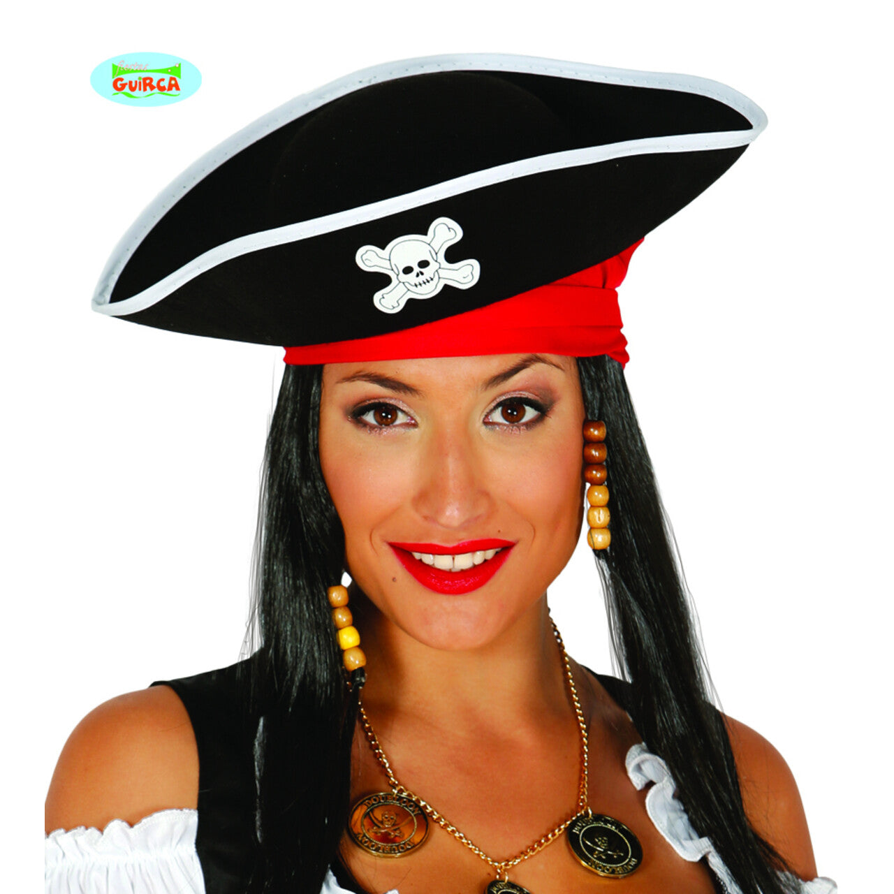 Op deze afbeelding zie je een Accessoires, van het merk Guirca. Piraten Steek Guadeloupe