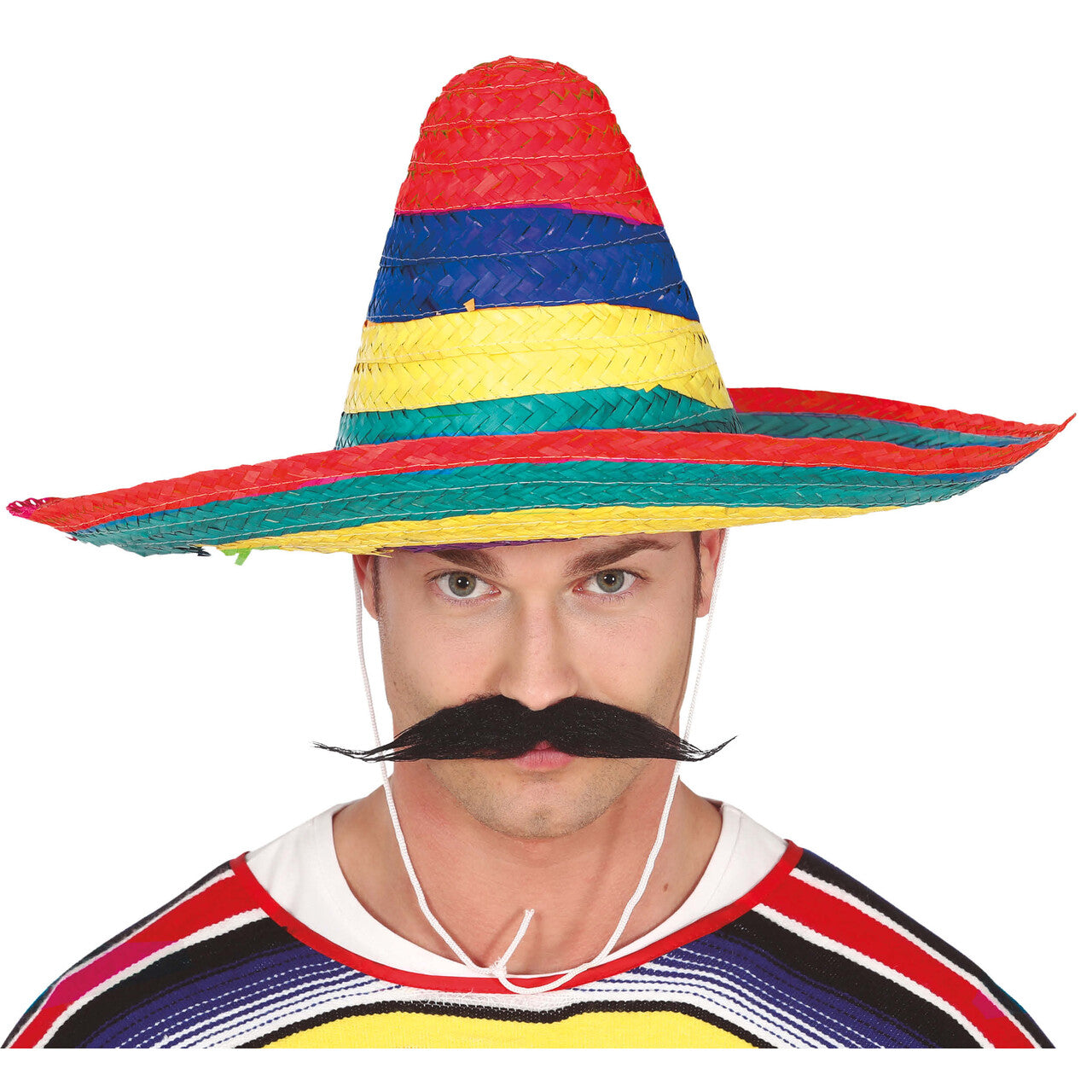 Op deze afbeelding zie je een Accessoires, van het merk Guirca. Kleurige Sombrero Mexico 50 Centimeter