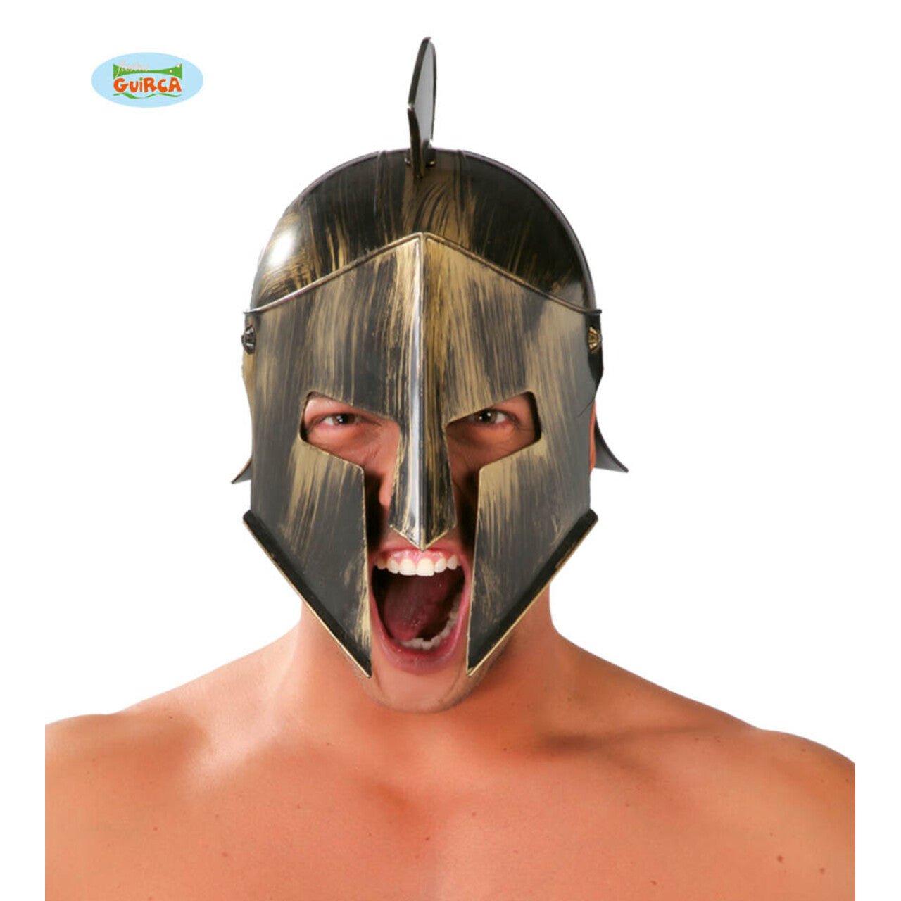 Op deze afbeelding zie je een Accessoires, van het merk Guirca. Helm Spartaan Thermopylae
