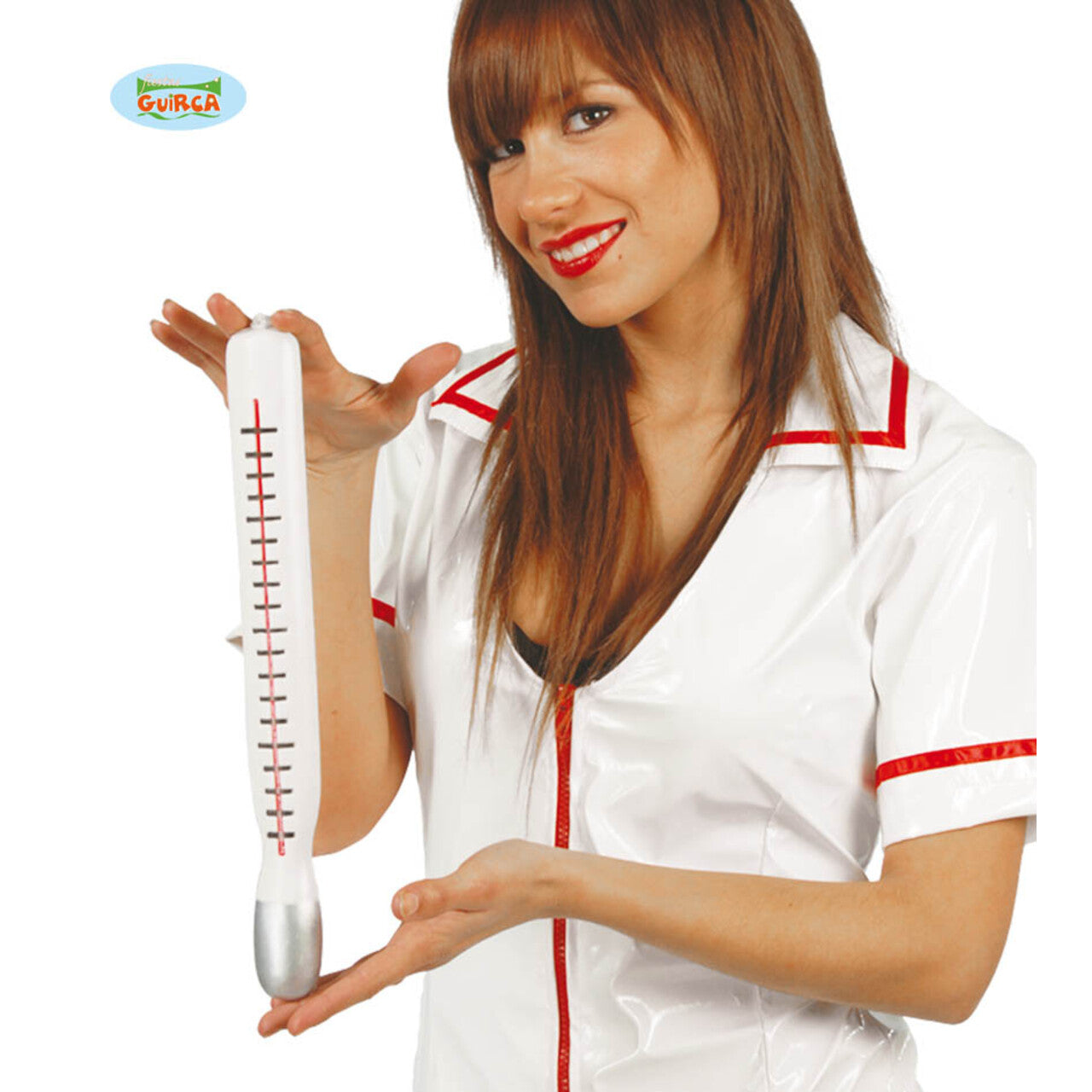 Op deze afbeelding zie je een Accessoires, van het merk Guirca. Enorme Thermometer 34 Centimeter