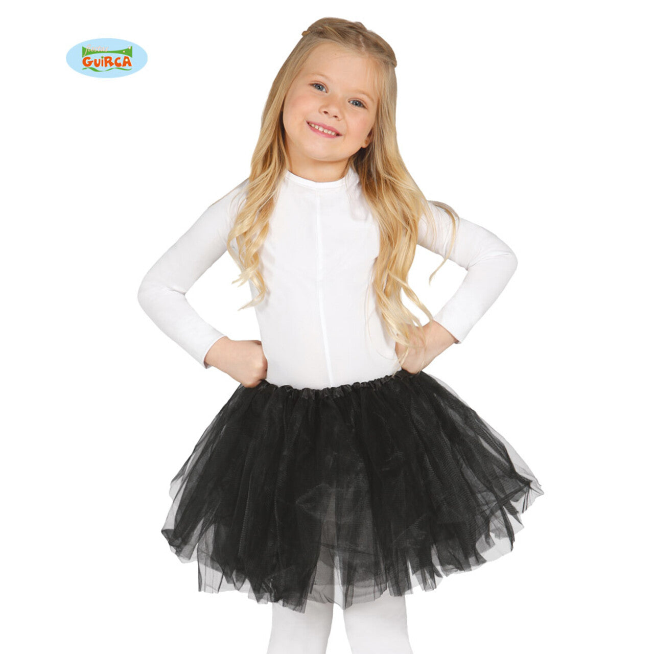 Op deze afbeelding zie je een Accessoires, van het merk Guirca. Zwarte Ballet Tutu Dansvoorstelling