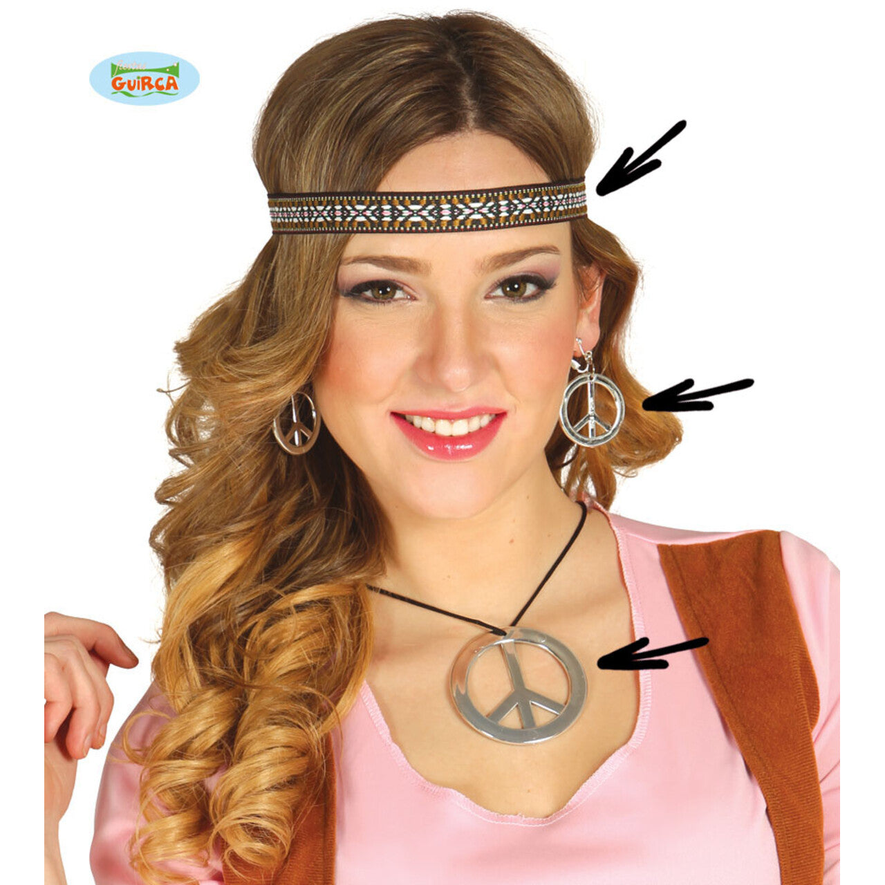 Op deze afbeelding zie je een Accessoires, van het merk Guirca. Hippie Set Drie Delen Relax