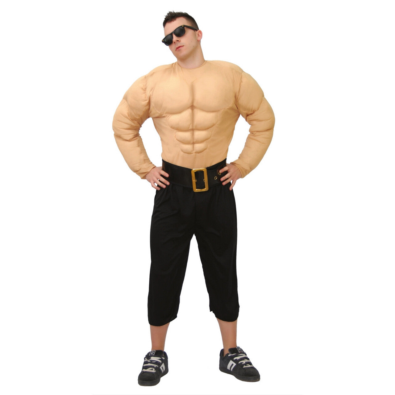 Op deze afbeelding zie je een Kostuums, van het merk Guirca. De Sterkste Van De Sportschool Man
