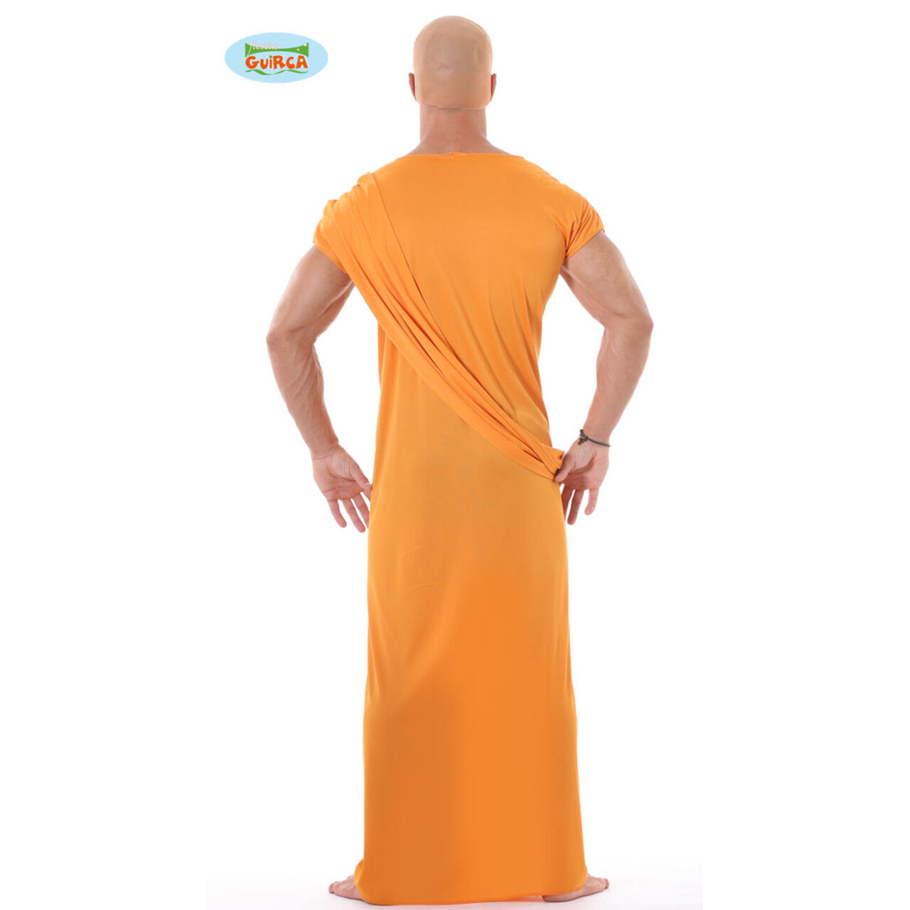 Op deze afbeelding zie je een Kostuums, van het merk Guirca. Holy Hare Krishna Man Kostuum