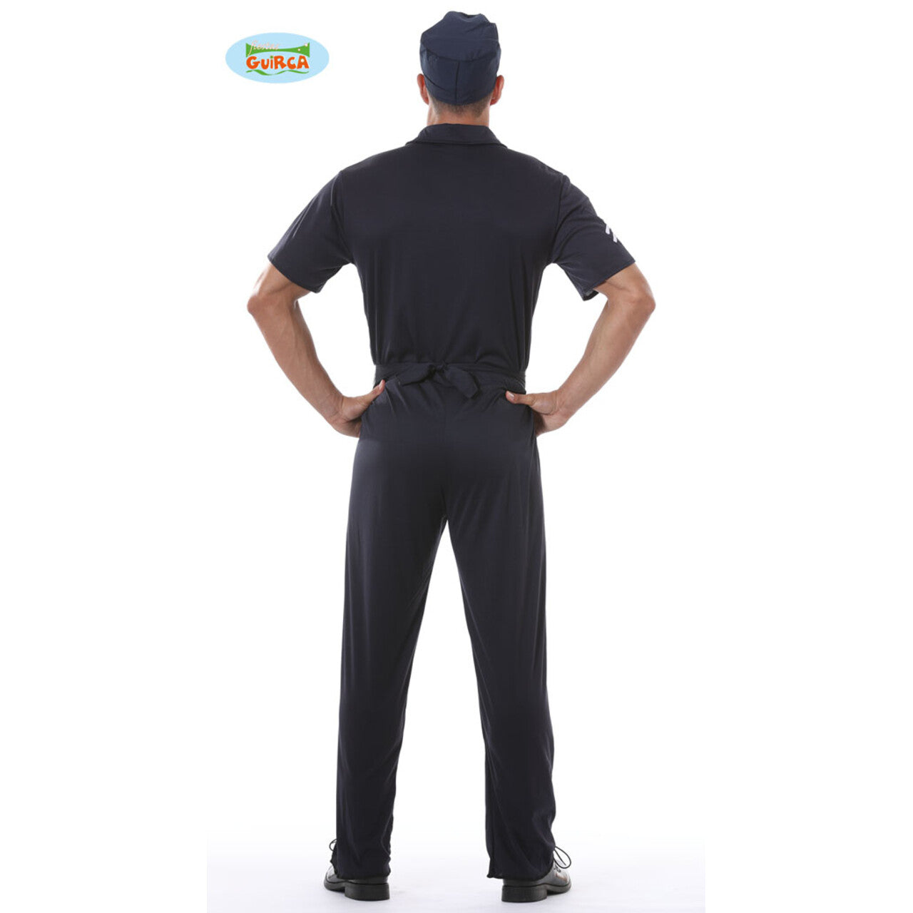 Op deze afbeelding zie je een Kostuums, van het merk Guirca. Handhaver Van De Wet Politie Man Kostuum