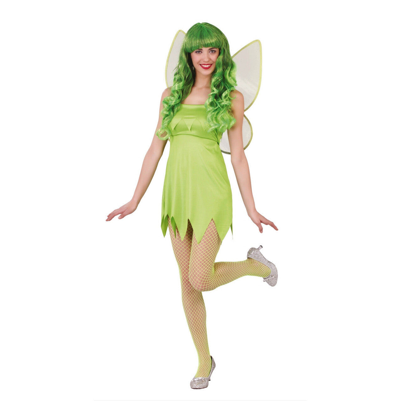Op deze afbeelding zie je een Kostuums, van het merk Guirca. Elise De Elf Van Het Groene Bos Vrouw Kostuum