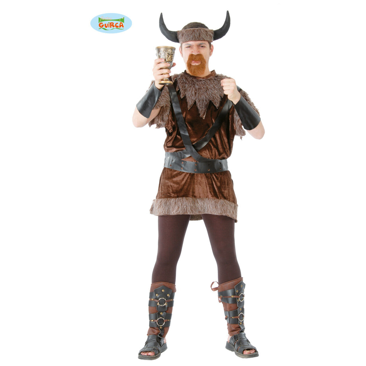 Op deze afbeelding zie je een Kostuums, van het merk Guirca. Aquavit Viking Man Kostuum