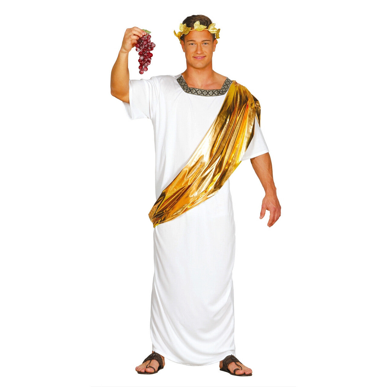 Op deze afbeelding zie je een Kostuums, van het merk Guirca. Julius Caesar Van Het Romeinse Rijk Man Kostuum