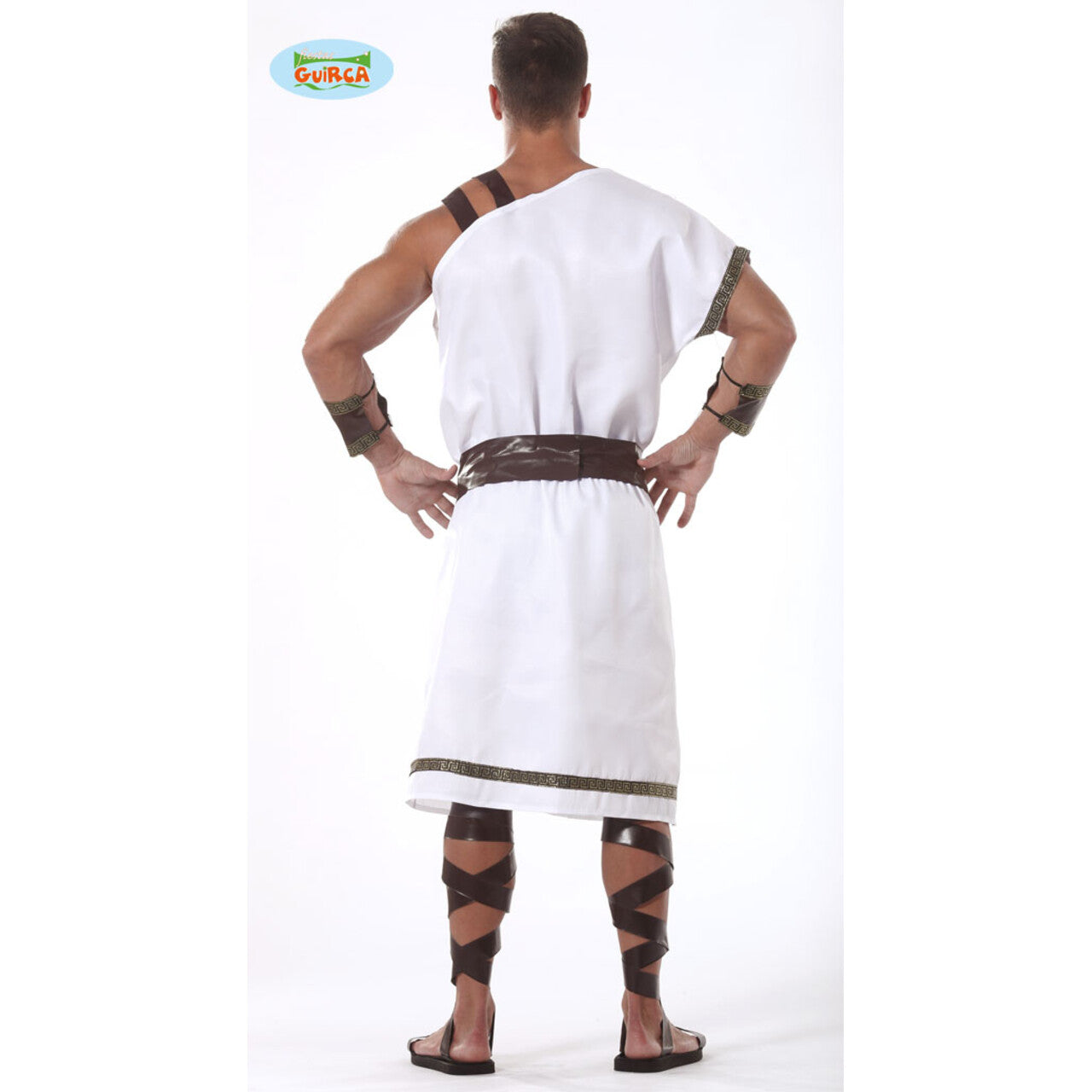 Op deze afbeelding zie je een Kostuums, van het merk Guirca. Soldaat Leonidas De Spartaan Man Kostuum