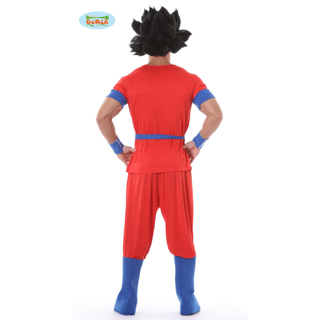 Op deze afbeelding zie je een Kostuums, van het merk Guirca. Rood Jiujitsu Ninja Man Kostuum
