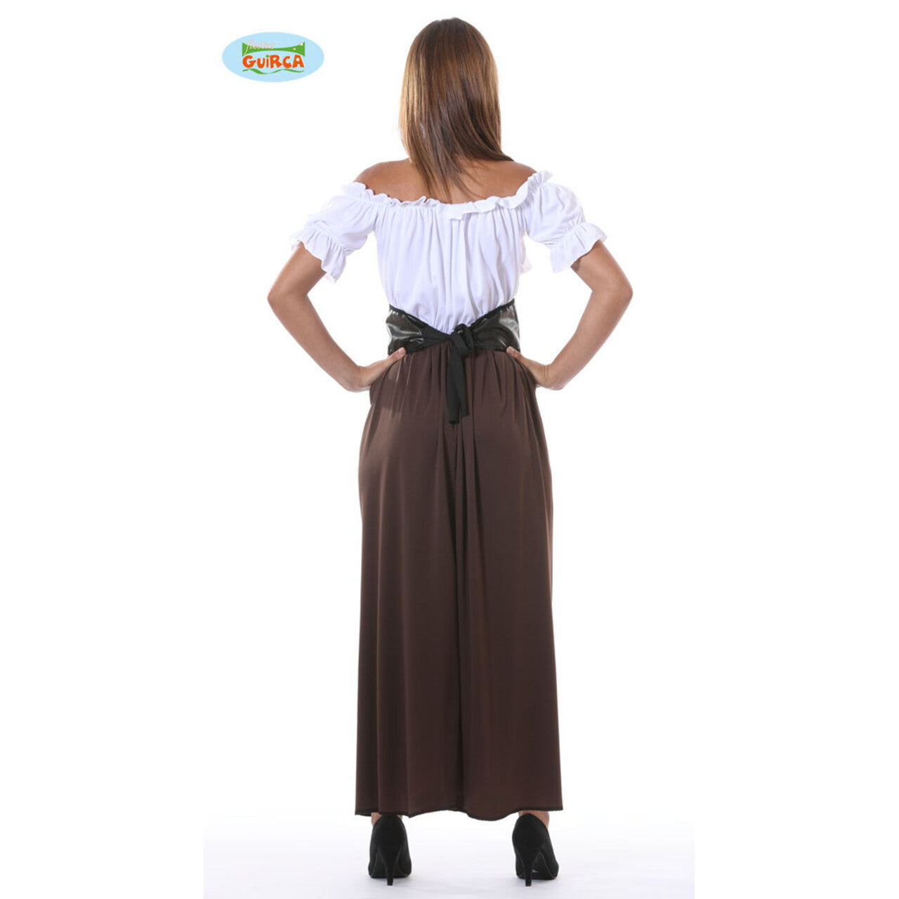 Op deze afbeelding zie je een Kostuums, van het merk Guirca. Oostenrijkse Herbergier Vrouw Kostuum