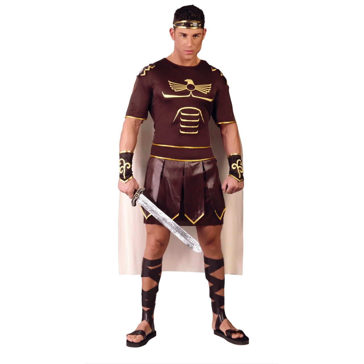 Op deze afbeelding zie je een Kostuums, van het merk Guirca. Gladde Gladius Zwaardvecht Man Kostuum