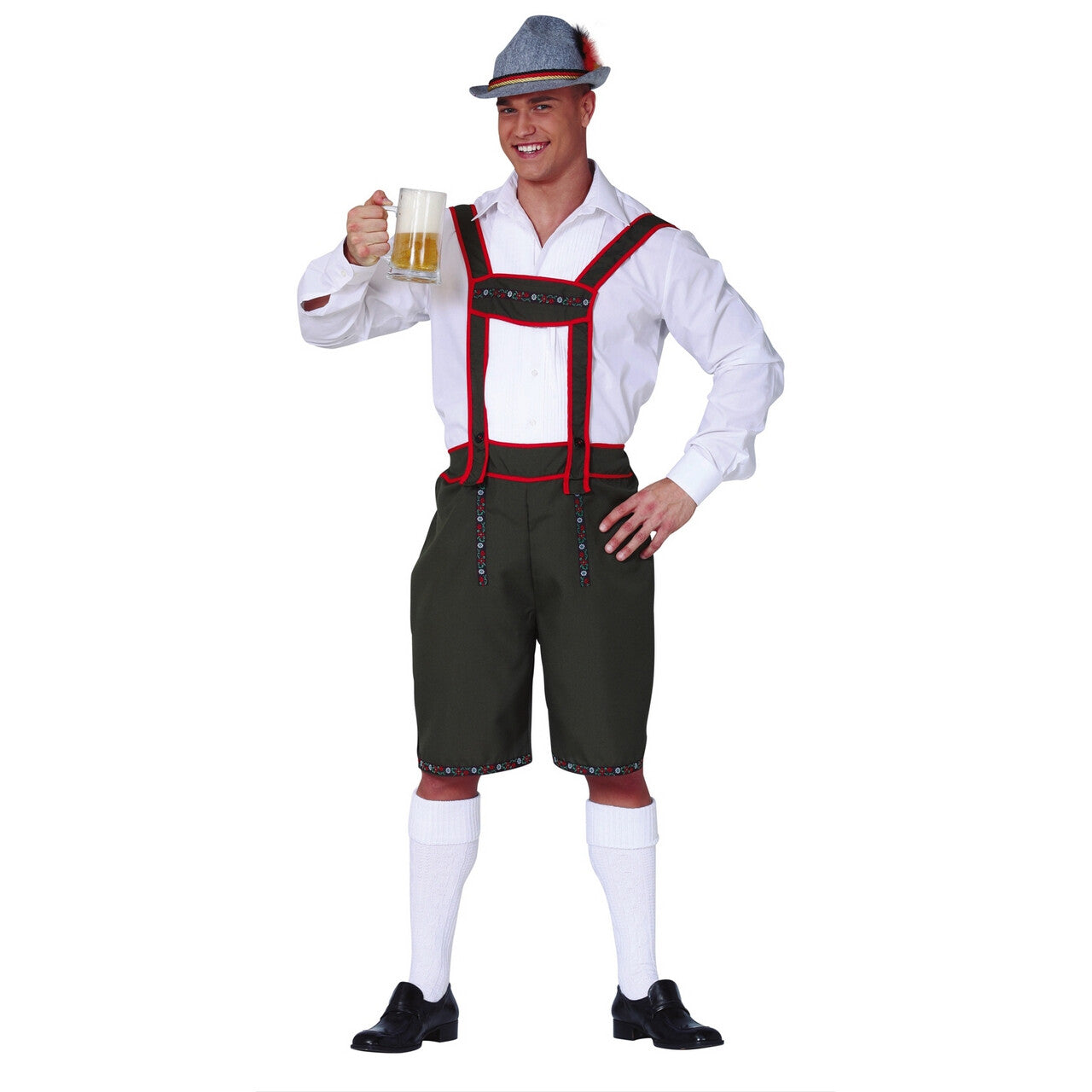 Op deze afbeelding zie je een Kostuums, van het merk Guirca. Leo Leerbroek Man