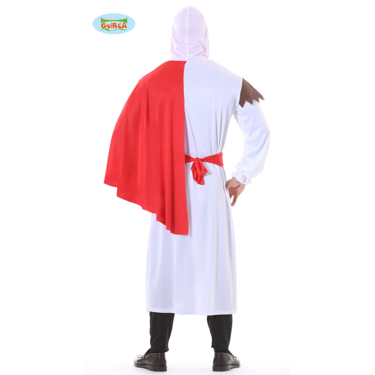 Op deze afbeelding zie je een Kostuums, van het merk Guirca. Da Vinci Tempeliers Man Kostuum
