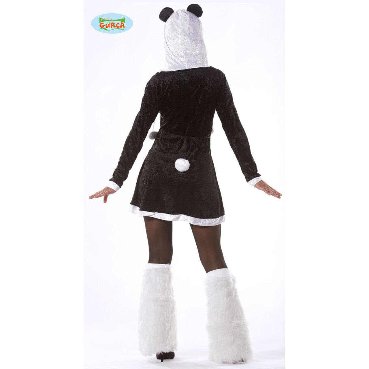 Op deze afbeelding zie je een Kostuums, van het merk Guirca. Pikante Panda Vrouw Kostuum