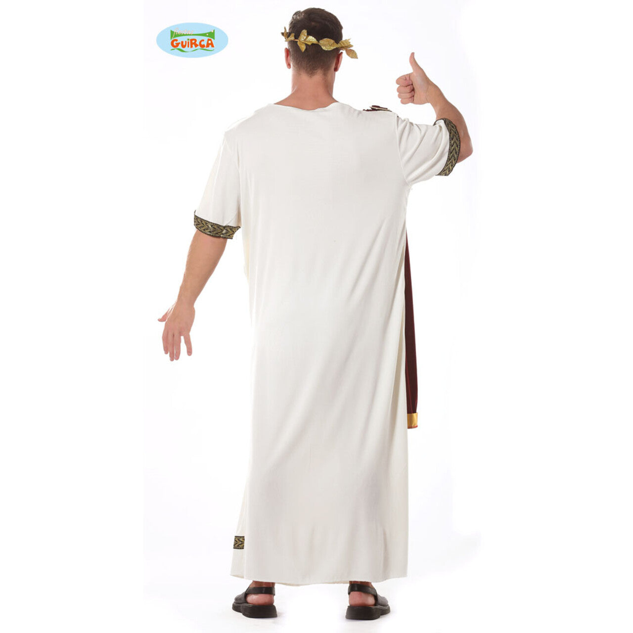 Op deze afbeelding zie je een Kostuums, van het merk Guirca. Machtige Keizer Augustus Man Kostuum