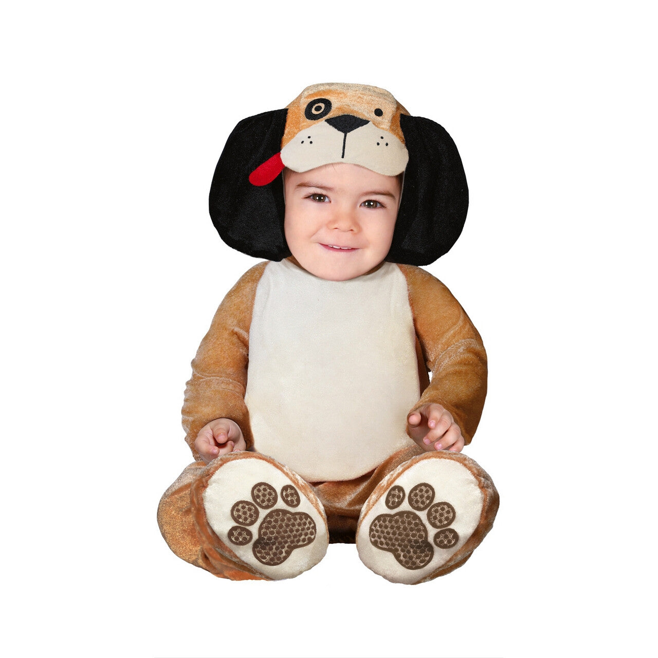 Op deze afbeelding zie je een Kostuums, van het merk Guirca. Knuffel Puppy Baby Kind Kostuum