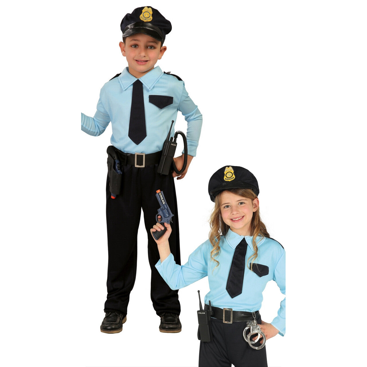 Op deze afbeelding zie je een Kostuums, van het merk Guirca. Aardige Oom Agent Jongen Kostuum