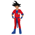 Rode Karate Ninja Jongen Kostuum