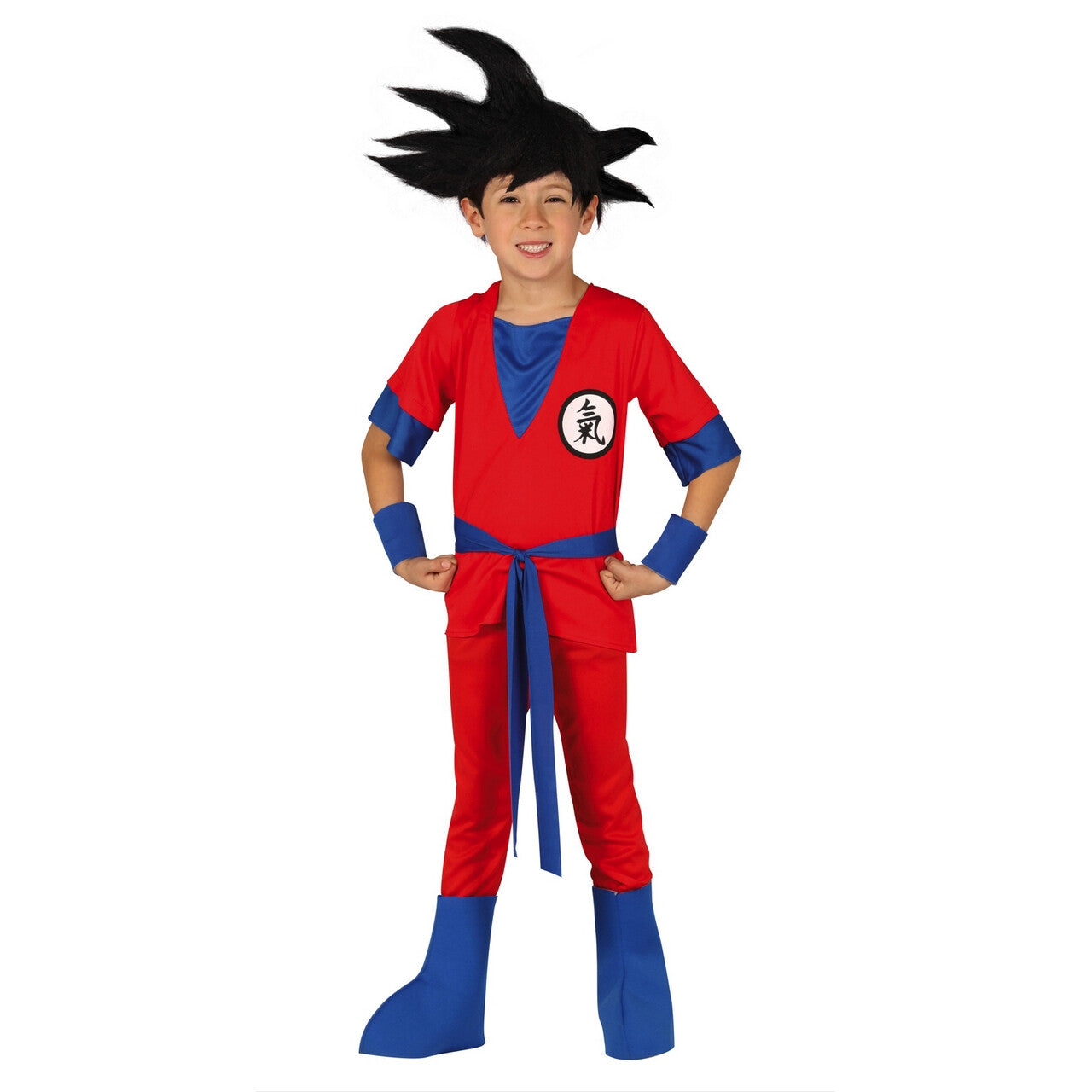 Op deze afbeelding zie je een Kostuums, van het merk Guirca. Rode Karate Ninja Jongen Kostuum