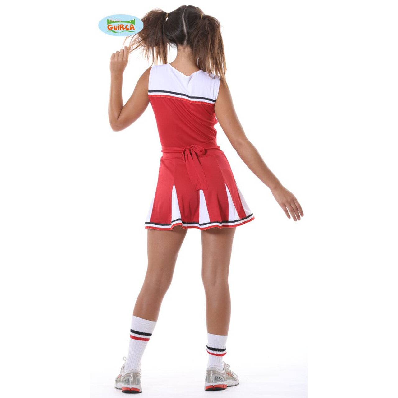 Op deze afbeelding zie je een Kostuums, van het merk Guirca. Zet Hem Op Zombies Cheerleader Vrouw Kostuum