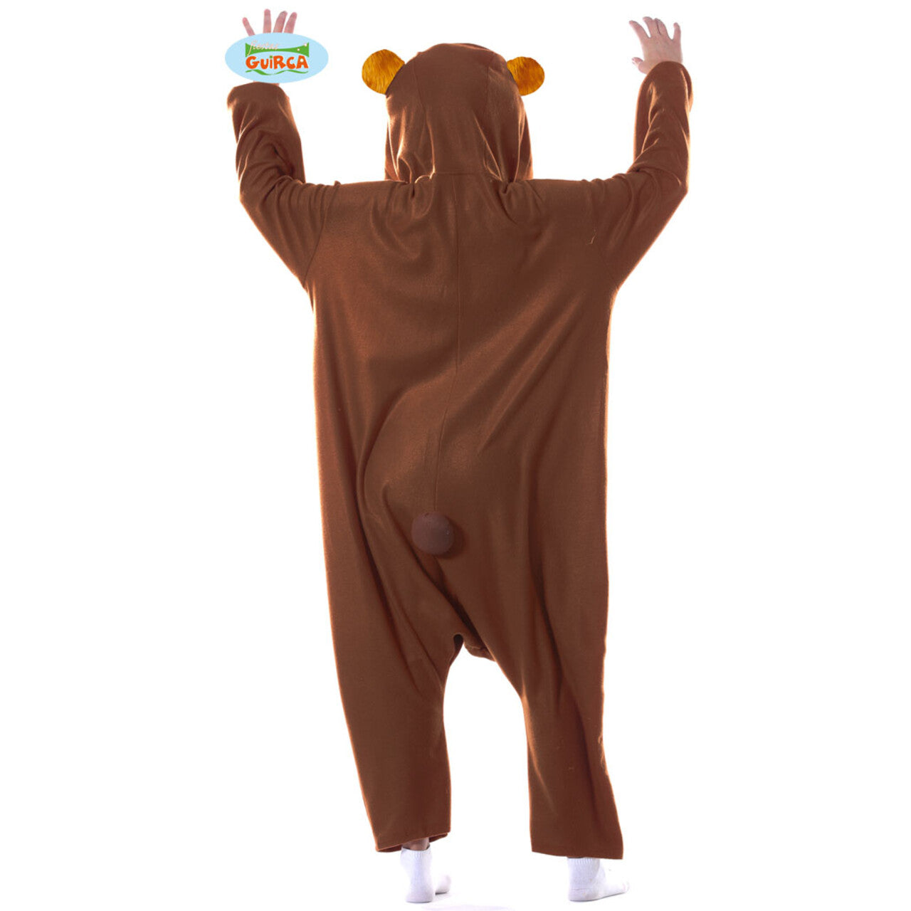 Op deze afbeelding zie je een Kostuums, van het merk Guirca. Bruintje Beer Jumpsuit Vrouw Kostuum